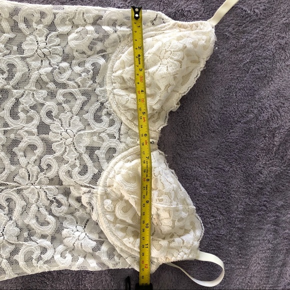 Papillon Blanc Lace Teddy - Picture 7 of 9